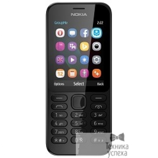 Nokia NOKIA 222 DS BLACK 2746724