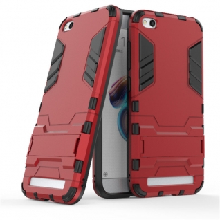 Бампер с подставкой Hard Armor для Xiaomi Redmi 5A (красный)