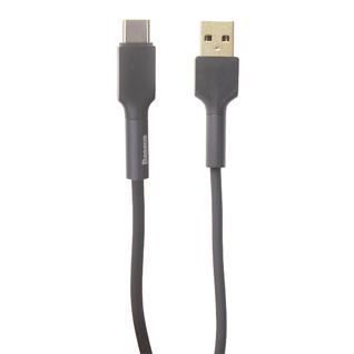 USB дата-кабель Baseus Silica Gel cable for Type-C 3А (CATGJ-01) (1.0 м) Черный