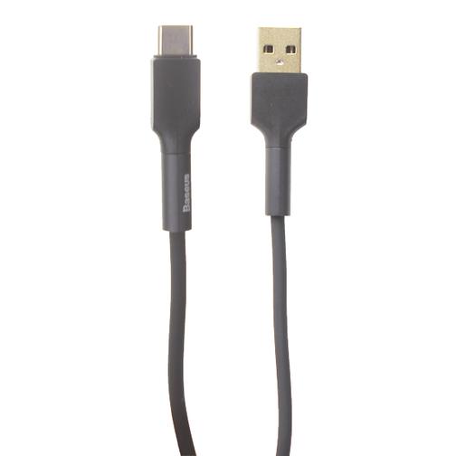 USB дата-кабель Baseus Silica Gel cable for Type-C 3А (CATGJ-01) (1.0 м) Черный 42593877