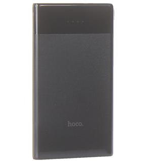 Аккумулятор внешний универсальный Hoco B35D-5000 mAh Entourage mobile Power bank (2USB: 5V-1.0A) Black Черный
