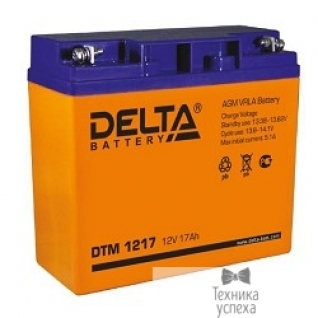 Delta Delta DTM 1217 (17 А\ч, 12В) свинцово- кислотный аккумулятор