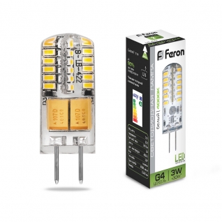 Светодиодная лампа Feron LB-422 (3W) 12V G4 4000K