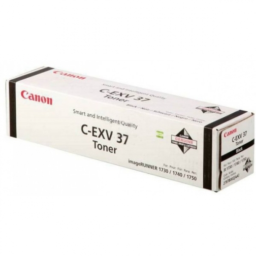 Картридж Canon C-EXV37 для Canon IR 1700, iR1730, iR 1740, iR1750, оригинальный, чёрный, 15100 стр. 10535-01 5688305
