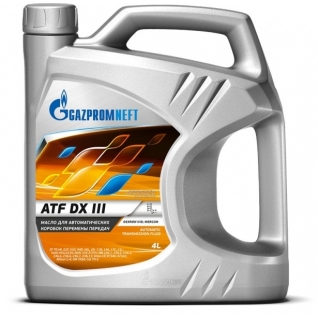 Трансмиссионное масло Газпромнефть ATF DX III 4л