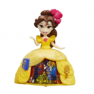 Мини-кукла "Принцесса Диснея" в платье с волшебной юбкой - Белль Hasbro