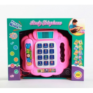 Музыкальный телефон "Веселые звонки" (свет, звук), англ. версия Joy Toy