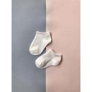 3874 носки детские ажурные белый Роза (12-18) (10)