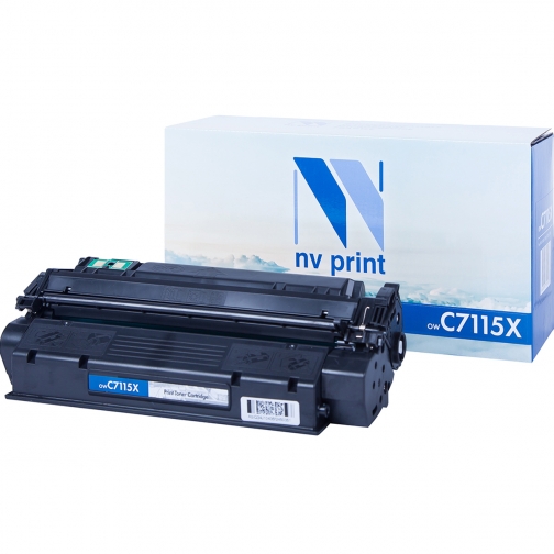 Совместимый картридж NV Print NV-C7115X (NV-C7115X) для HP LaserJet 1000w, 1005w, 1200, 1200n, 1220, 3330mfp, 3380 21676-02 37133694