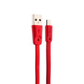 USB дата-кабель Hoco X9 High speed MicroUSB (1.0 м) Красный