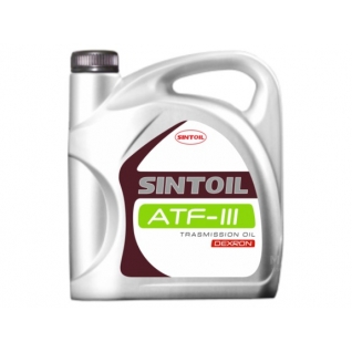 Трансмиссионное масло Sintoil ATF III Dexron 4л
