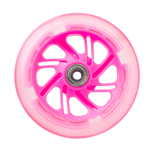 Светодиодное колесо для самоката, Ridex 120 мм, розовое 42222571