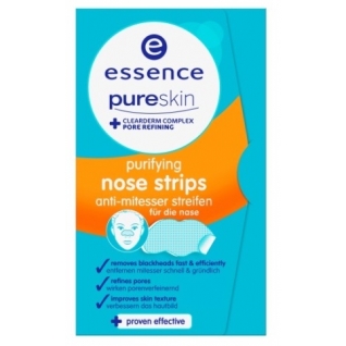ESSENCE - Очищающие полоски для носа Pure Skin