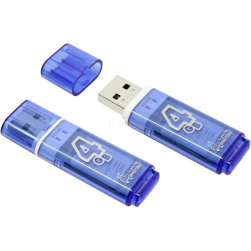 Флеш-накопитель USB 4GB Smart Buy Glossy 42191104 2