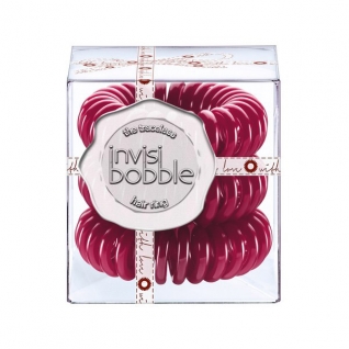 Invisibobble Резинка-браслет для волос Winter Punch 3 шт., цвет: cherry