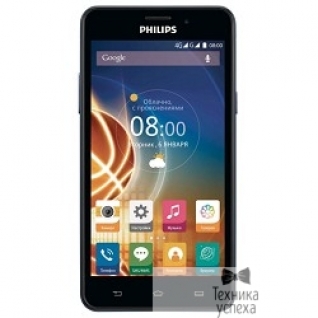 Philips Philips Xenium V526 Navy 5",1280 x 720,8 ГБ,13 Мп+2 Мп,LTE ,4G, 3G,GPS, A-GPS, ГЛОНАСС,Android 5.1