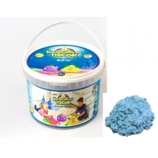Домашняя песочница "Космический песок", голубой, 2 кг 1 TOY