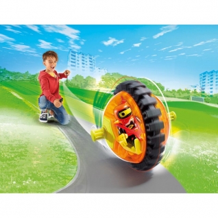 Конструктор Playmobil Оранжевый гонщик на роликах