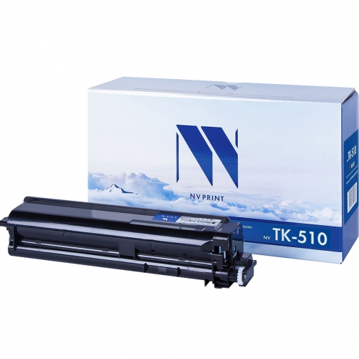 Совместимый картридж NV Print NV-TK-510 Black (NV-TK510Bk) для Kyocera FS-C5020N, 5025N, 5030N 21502-02 37133314
