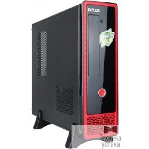 Delux MiniTower DELUX DL-158 400W (черно-красный) 5833545