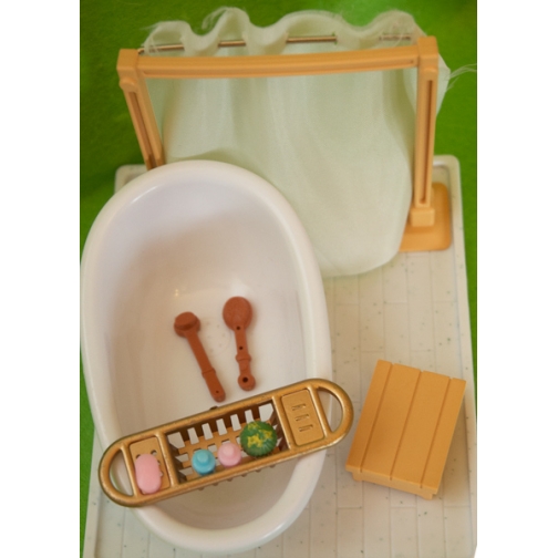 Набор кукольной мебели для ванной Happy Family с аксессуарами Junfa Toys 37712381 4