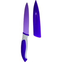 Нож фиолетовый Microban с футляром