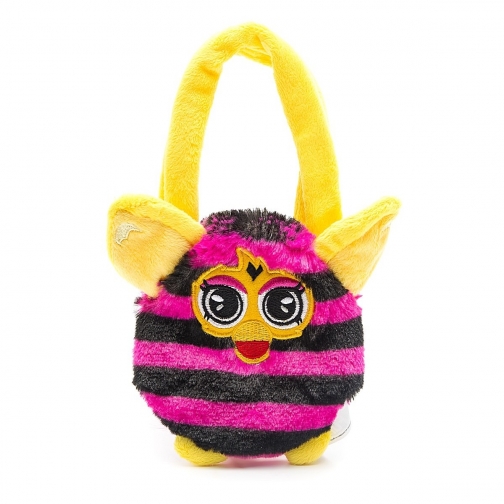 Плюшевая сумочка Furby Boom - Полоска, 12 см 1 TOY 37704061