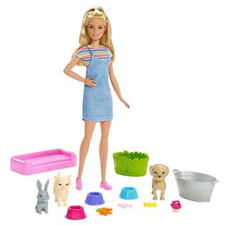 Куклы и пупсы Mattel Barbie Mattel Barbie FXH11 Барби Игровой набор &quot;Кукла и домашние питомцы&quot;