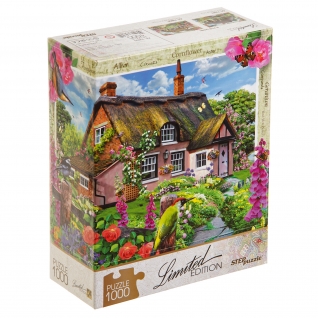 Пазл Limited Edition - Розовый коттедж, 1000 элементов Step Puzzle