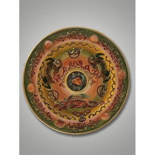Декоративная тарелка на стену "Сердолик"