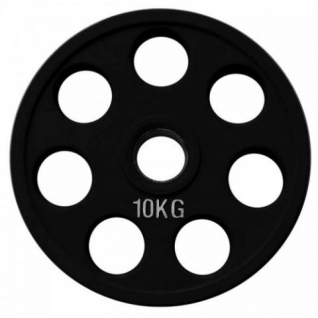 Alex Олимпийский диск Ромашка черный 10 кг RCP18-10