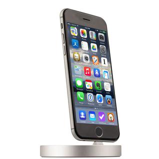 Док-станция COTEetCI Base9 Lightning stand CS2318-TS для iPhone X/ 8 Plus/ 8/ 7 Plus7/ 6/ SE/ iPod touch Серебристая