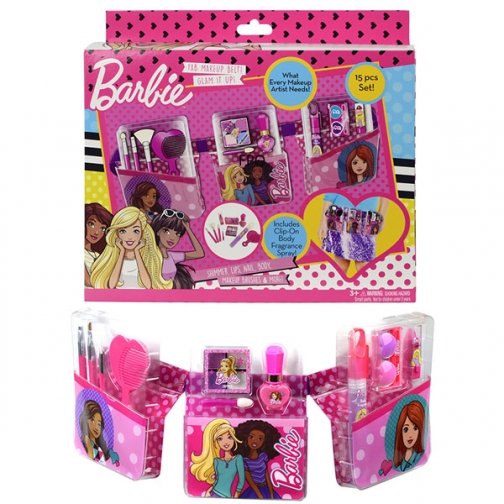 Косметика для девочек Markwins Markwins 9709151 Barbie Игровой набор детской декоративной косметики с поясом визажиста 37605301
