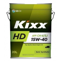 Моторное масло KIXX HD CH-4/SJ 15W40 20л