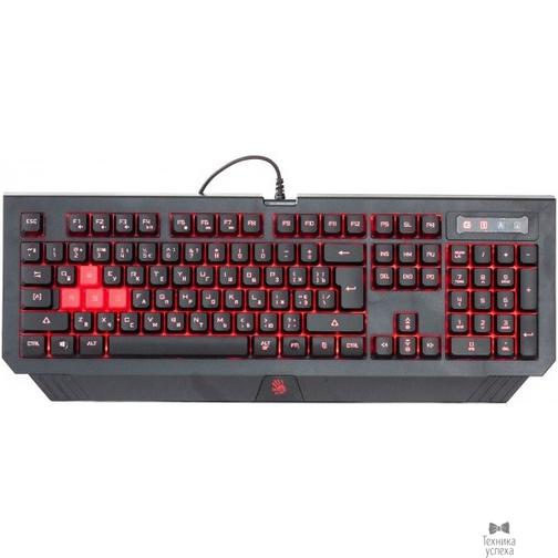 A-4Tech Keyboard A4Tech Bloody B125 Black USB Multimedia Gamer LED 1100985 40277281