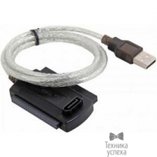 Vcom VCOM VUS7056 Кабель-адаптер USB2.0 - SATA/IDE (2.5"/3.5") , внешний БП