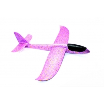 Самолет планер метательный (Планер большой 48 см фиолетовый) BRADEX