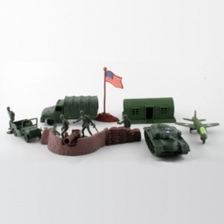 Набор солдатиков Commanding Troops с техникой Shenzhen Toys