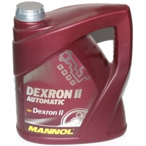 Трансмиссионное масло MANNOL ATF Dexron II Automatic 4л арт. 4036021404806