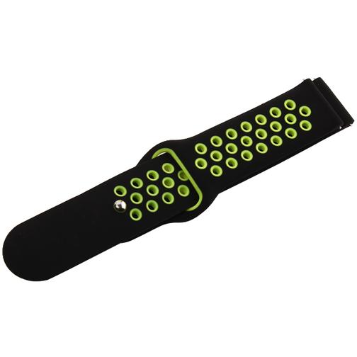 Ремешок COTEetCI W43 Sport Silicone Band (WH5276-BG) для Watch 20мм Black-Green Черно-зеленый 42531825