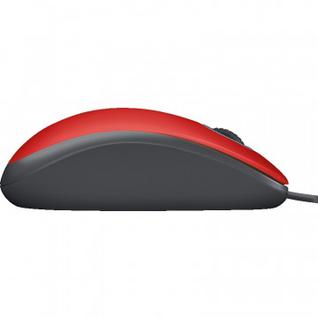 Мышь компьютерная Logitech M110 Silent USB красная (910-005489)