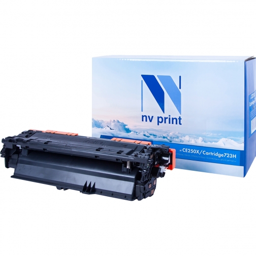 Совместимый картридж NV Print NV-CE250X/ 723H Black (NV-CE250X-723HBk) для HP LaserJet Color CP3525, CP3525dn, CP3525n, CP3525x 21466-02 37451772