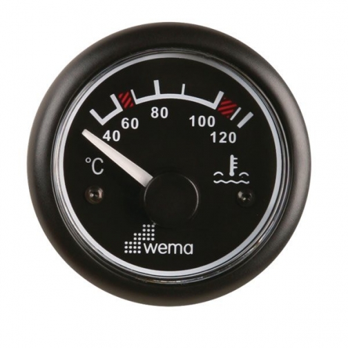 Wema Индикатор температуры охлаждающей жидкости Wema IPTR-BB-40-120 300 - 23 Ом 12/24 В 1200152