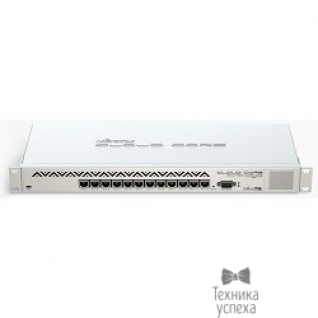 Mikrotik MikroTik CCR1016-12G Cloud Core Router Маршрутизатор (12) 10/100/1000 Mbit/s Gigabit Ethernet with Auto-MDI/X; Tilera Tile-Gx16; 2GB RAM; OS: L6