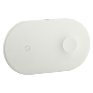 Беспроводное зарядное устройство Baseus для Apple iPhone и Watch 2в1 Wireless Charger (WX2IN1-02) Белый