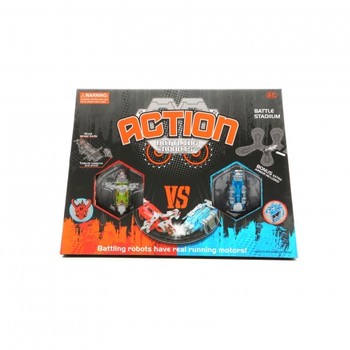 Игровой набор Action Battling Robots с 2 роботами-жуками Shenzhen Toys 37720522