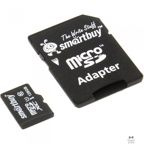 Smart buy Micro SecureDigital 128Gb Smart buy SB128GBSDCL10-01 Micro SDHC Class 10, UHS-1, SD adapter 37020367