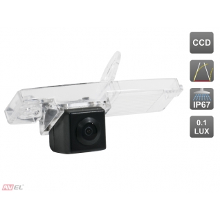 Штатная камера заднего вида c динамической разметкой Avis AVS326CPR (#093) для TOYOTA HIGHLANDER / LEXUS RX I 300(1998-2003) Avis