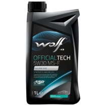 Моторное масло WOLF OFFICIALTECH 5W30 MS-F 1л