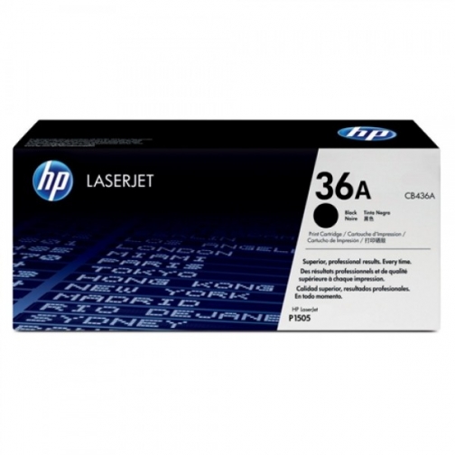 Картридж CB436A (36A) для HP LaserJet P1505, P1505n, M1120MFP, M1522MFP (чёрный, 2000 стр.) 3043-01 Hewlett-Packard 851771